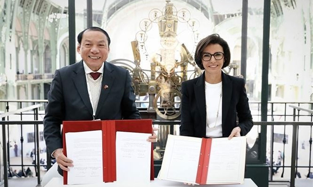 Vietnam, France sign five-year cultural cooperation programme